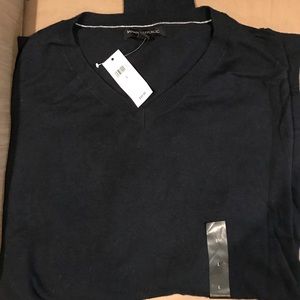Banana Republic Navy Blue Crewneck